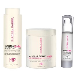 Marcel Carre 18 Mea Therapy Shampoo 300 & Masc 500 & Serum50