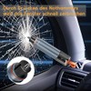 Gurtschneider Notfallhammer Auto 2 Stück, Notfallhammer Auto mit Gurtschneider, Federkörner