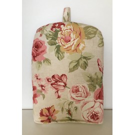 SAGE Green Pink Beige Genevieve Floral Print CAFETIÈRE Cosy