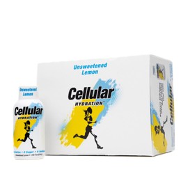 Cellular Hydration Shots Unsweetened Lemon Water – 12 Pack of 1.93 fl oz – Electrolytes – Amino Acids – Zero Sugar – Zero Sodium – Vegan – Gluten-Free Hydration