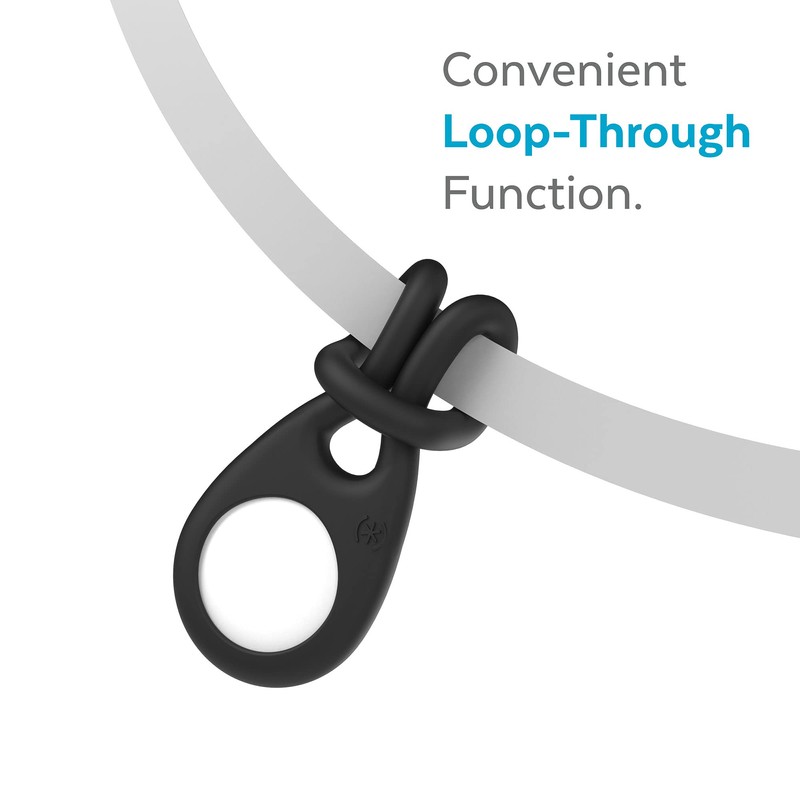 Speck Products Presidio Sililoop AirTag Holder, Black