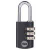 Yale - YE3CB/28/126/1/BK Standard Security 28mm Aluminium Combination Padlock -