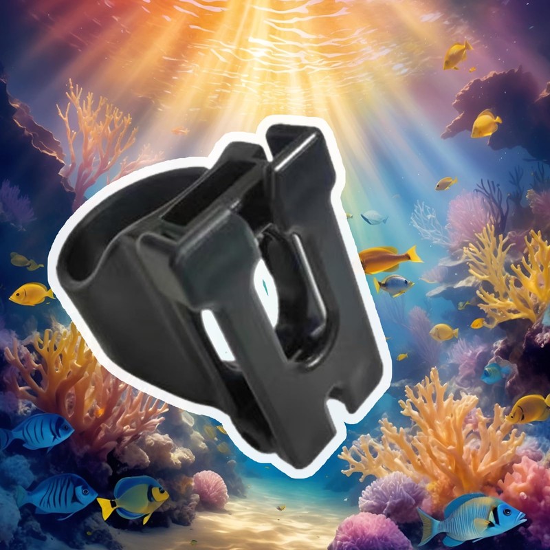 2 Pack Snorkel Clip Universal Plastic 25mm Snorkel Holder Snorkel