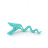 1 x Wave Hair Clip Mini in Green Blue Marble