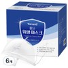 Exploration Tamsa Comfortable Ear Disposable Hygienic Mask, Chin Fixer (White) + Dropping Block (Transparent), 6 Pieces, 20-Pack / 탐사 귀가 편한 일회용 위생 마스크, 턱 고정대(흰색) + 침 방지대(투명), 6개, 20개입
