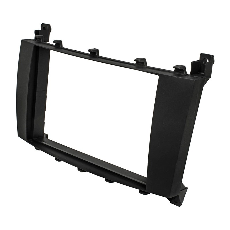tomzz Audio 2434-030 Double DIN Radio Faceplate Compatible with Mercedes