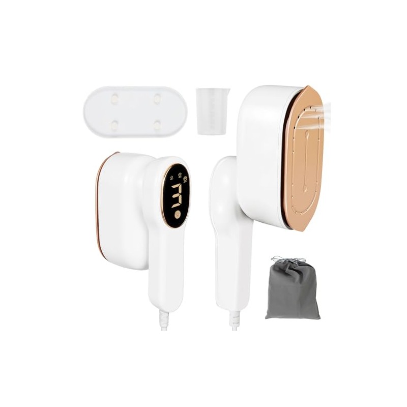 Portable Handheld Travel Steamer with LCD Display
