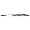 2 Blades RC Airplane Folding Propeller with Adapter Ring Carbon