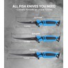 Sidomma Fillet Knife and Bait Knife Set Performance 5"-6"-7" G4116