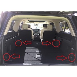 EACCESSORIES EA Rear Trunk Organizer Cargo Net for LINCOLN NAVIGATOR FORD EXPEDITION 2018-2023 - Floor Style Cargo Net for SUV - Premium Mesh Car Trunk Organizer – Compatible with NAVIGATOR EXPEDITION