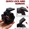 yuntop 1 Pair Barbell Clamps of Locking 1'' Diameter Standard