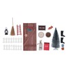 1/12 1/6 Christmas Fairy Door Kit Crafted Exquisite Cute Colourful