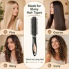 3pcs Round Hair Brush Women Blow Dry, Round Brushes for