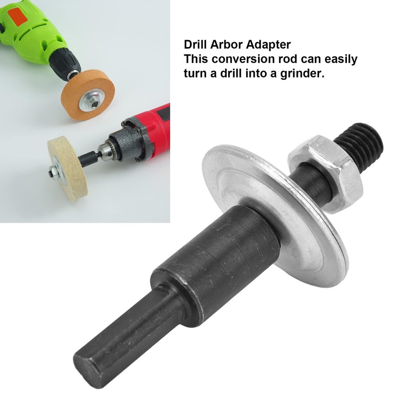 Drill Conversion Angle Grinder Adapter Connecting Rod Kit,Stainless Steel Drill
