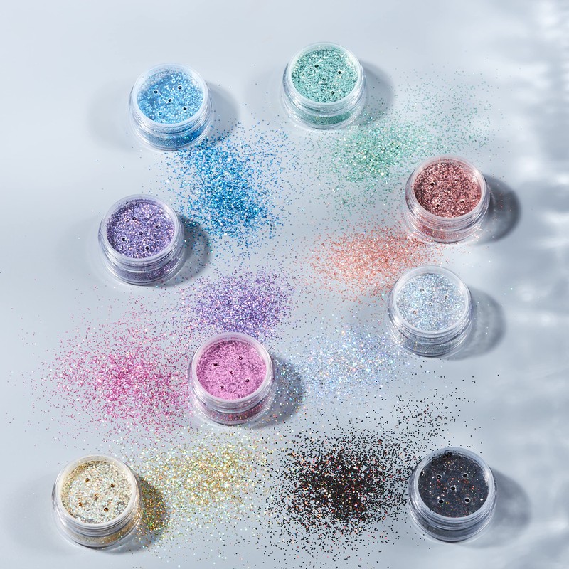 Moon Glitter Iridescent Piece Glitter – 100% Cosmetic Glitter for