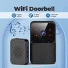 LIWEARE 2.4GHz Smart Wireless Remote Video Doorbell, Intelligent Visual Wireless