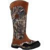 ROCKY Lynx Snake Waterproof Zipper Pull-On Snake Boot, Mossy Oak