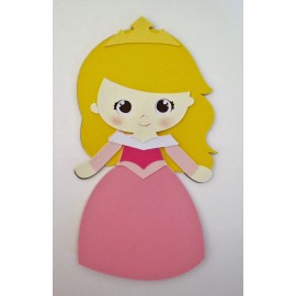 Unbranded Princess Aurora Sleeping Beauty Prince Maleficent Lot Paper Die Cut Scrapbook - Aurora