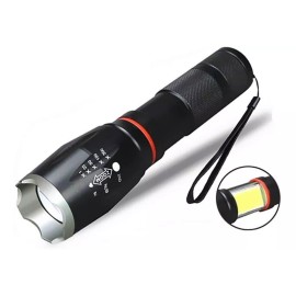 Yelio Linterna Tactica Intermitente Extensible 180º Para Noche