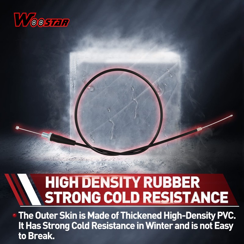 WOOSTAR 37.8" Throttle Cable Replacement for Apollo RFZ 125cc 50cc