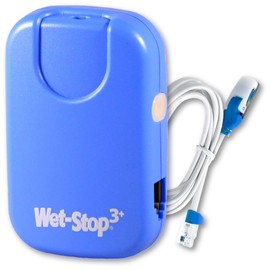 Wet-Stop Wet-Stop 3 Blue Bedwetting Enuresis Alarm with Loud Sound and Strong Vibration for Boys or Girls, Proven Solution for Bedwetters