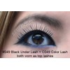 Elegant Lashes #049 Black Under False Eyelashes for Bottom/Lower Lashes