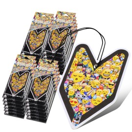 Auto Dynasty 24 Piece Tree Frog Black Squash Scent Wakaba Car/Office/Home Hanging Air Freshener