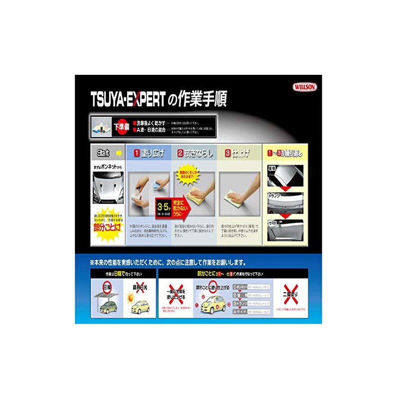WILLSON 01253 Gloss Expert for Small Cars (All Painted Colors)