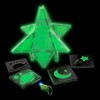 Magna-Tiles Glow - Juego de construcción magnética de 16 Piezas,