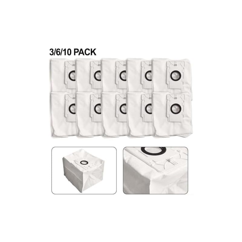 Bolsas Polvo Compatible Con Greenworks GRV-3011 Robot