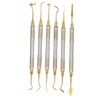 6pcs Dental Composite Resin Filling Spatula Dental Instrument Accessory