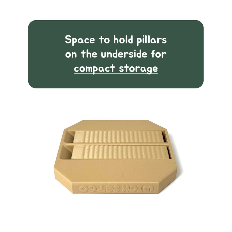 Sticker Label Application Installation Tool for Jars, Containers, Bottles, Adjustable