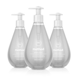 Method Gel Hand Soap, Sweet Water, 12 fl oz (Pack of 3)