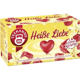 Teekanne Hot Love Fruit Tea with Raspberry & Vanilla Flavour 45g