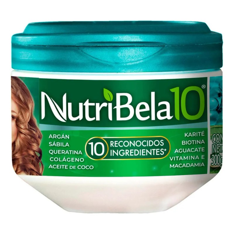 Tratamiento Capilar Nutribela 10 Hidratación 300g