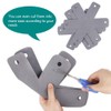 BYKITCHEN Pan Pot Protectors, Set of 12 and 4 Different