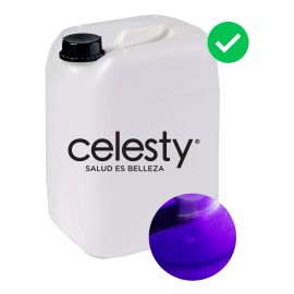 Celesty Shampoo Matizador Violeta Morado Purple Rubio Cenizo 10lts
