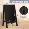TEAKMAMA A Frame Chalkboard 40x20 Standing Chalkboard Sign Chalk Board