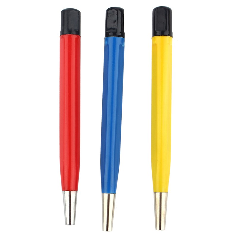 3pcs Fiberglass Scratch Brush Pen Set Watch Repair Rust Remove