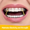 500 Pcs Orthodontic Elastic Rubber Bands, 3.5 Ounces Heavy Dental