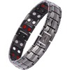 jeroot Men's Magnetic Bracelet, Titanium, Gentle on the Skin, Gentle