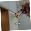 jojofuny Sturdy Metal Cabinet Door Hinge Repair Set for Hinge
