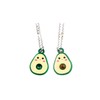Avocado Matching Best Friend Necklace for 2, Friendship Necklace for