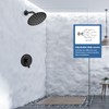 Airuida Single Function Shower Trim Kit Shower Faucet Set Wall