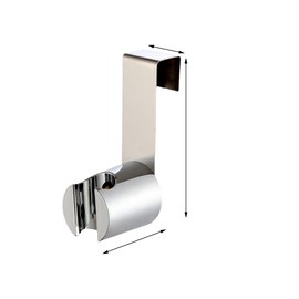 Bidet Holder No Punching Shower Head Bracket Multifunction Shower Stand for Holding Shower Head and Bidet Sprayer