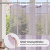 MitoVilla Purple Waffle Shower Curtain with Snap-in Liner, Modern Waffle