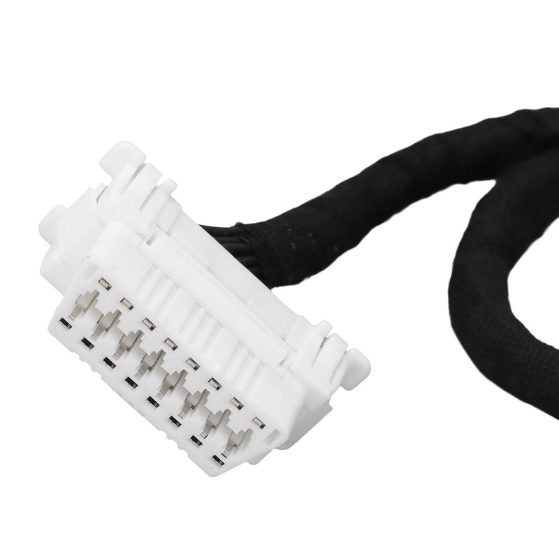 0.15m 16Pin OBD2 Splitter Extension Y Cable Male to Dual