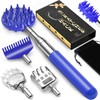 TUKUOS Telescoping Back Scratcher with 5 Detachable Scratching Heads, Valentines