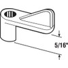 Prime-Line L 5832 5/16 In., Diecast Bronze Window Screen Clip
