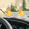 wonuu Car Duck Rubber Duck Car Ornaments Duck Car Dashboard